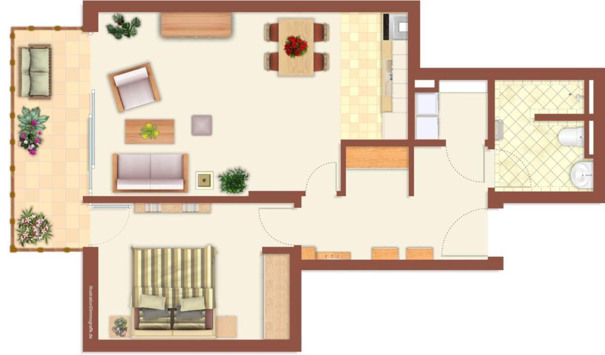 Residenz/Seeschnecke 로스토크 외부 사진